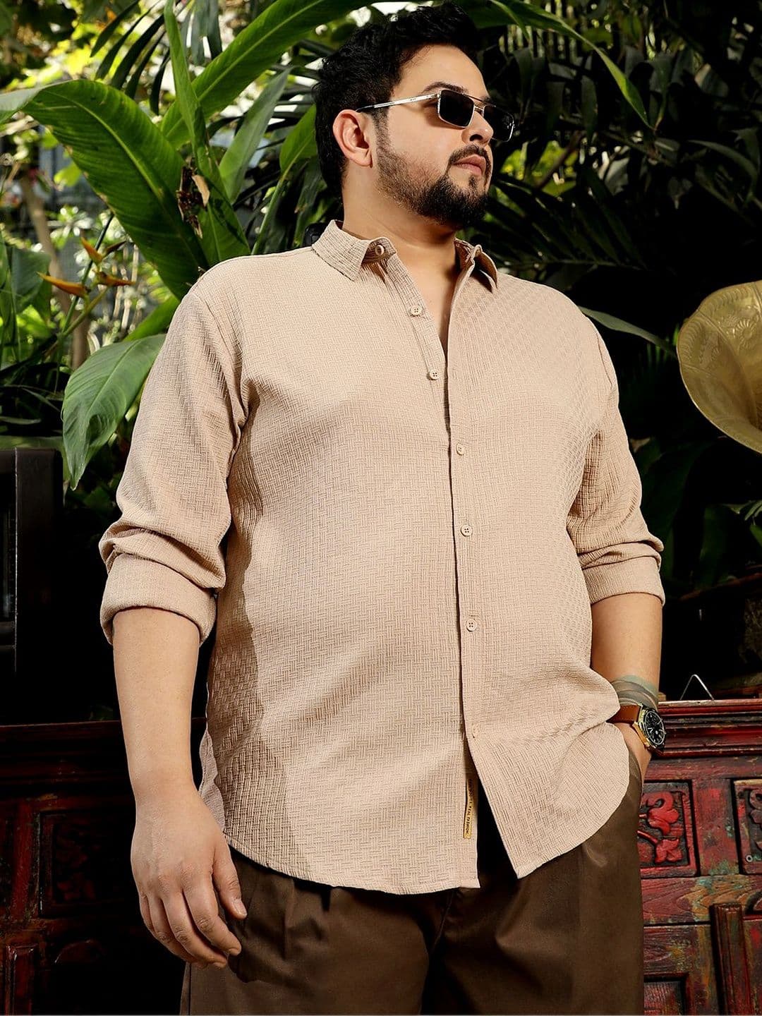 Instafab Plus Men Standard Casual Shirt - view 1