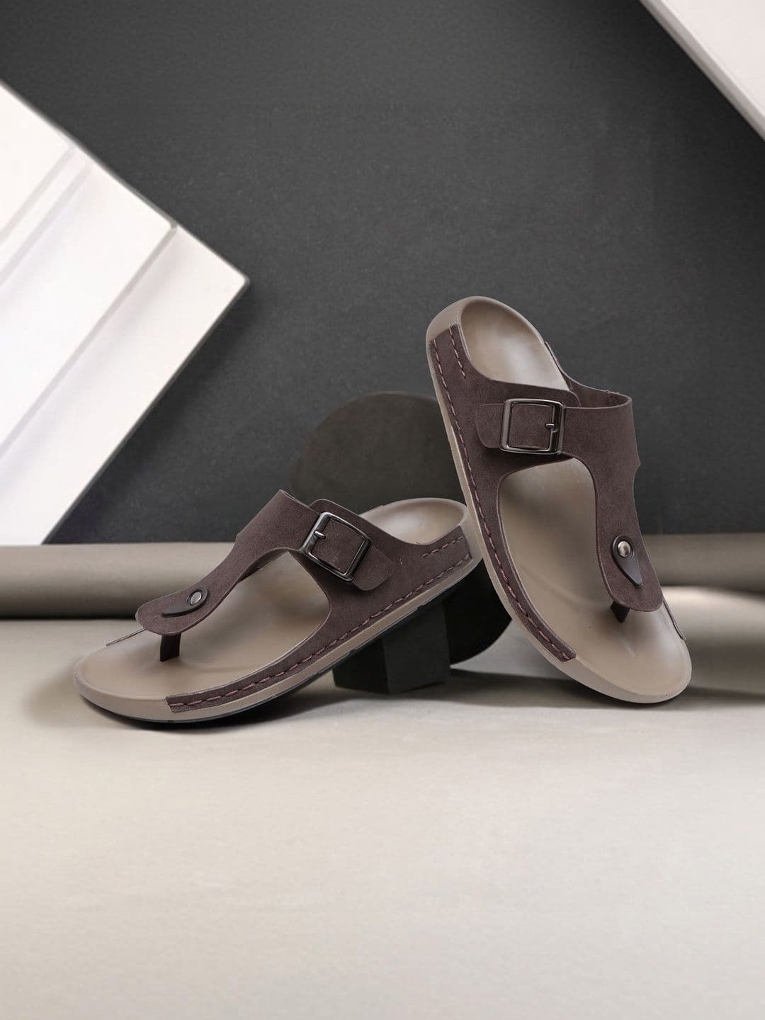 The Roadster Lifestyle Co Men Slip-On Comfort Sandals - view 1