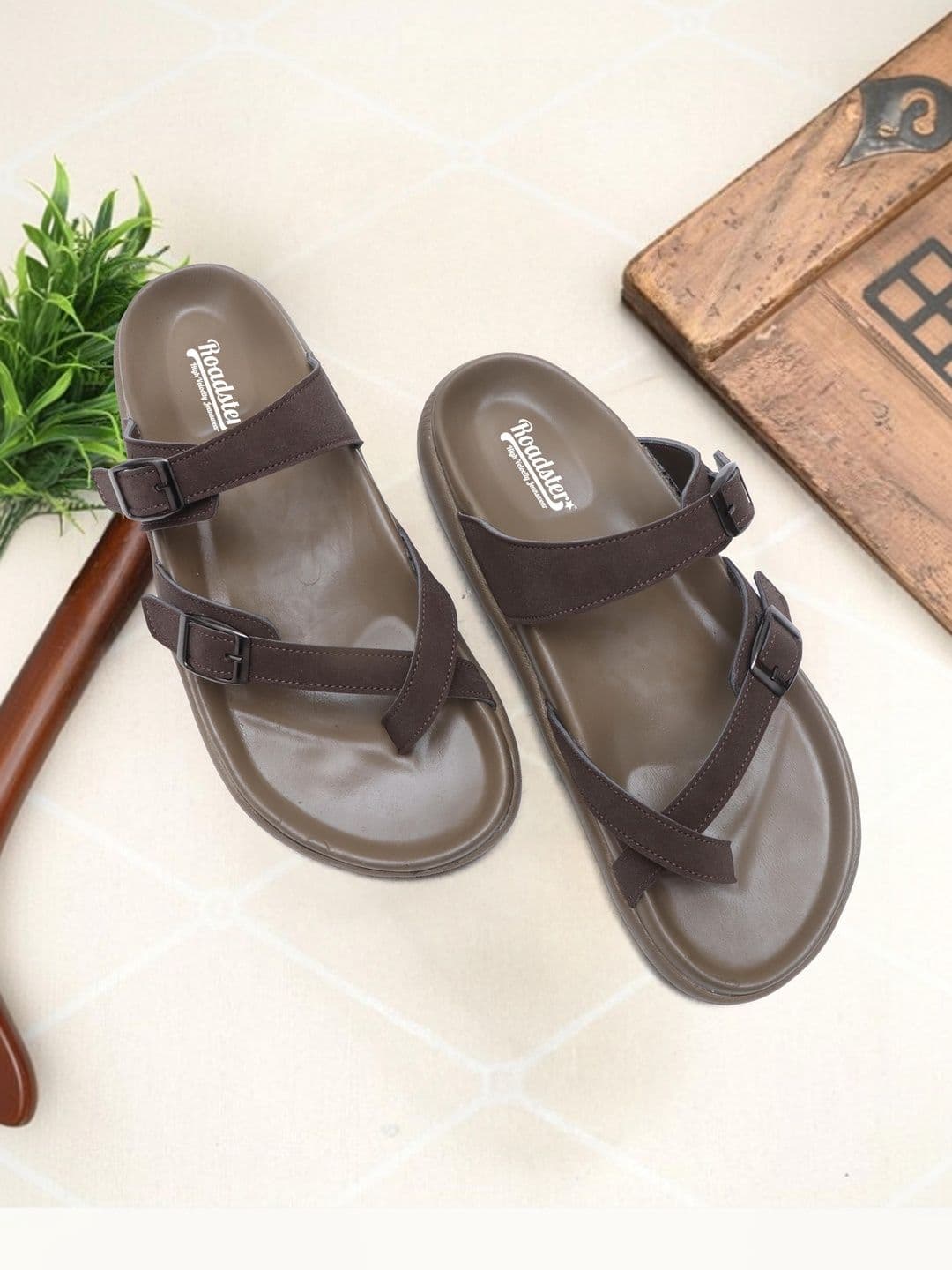 The Roadster Lifestyle Co Men Slip-On Comfort Sandals - view 1