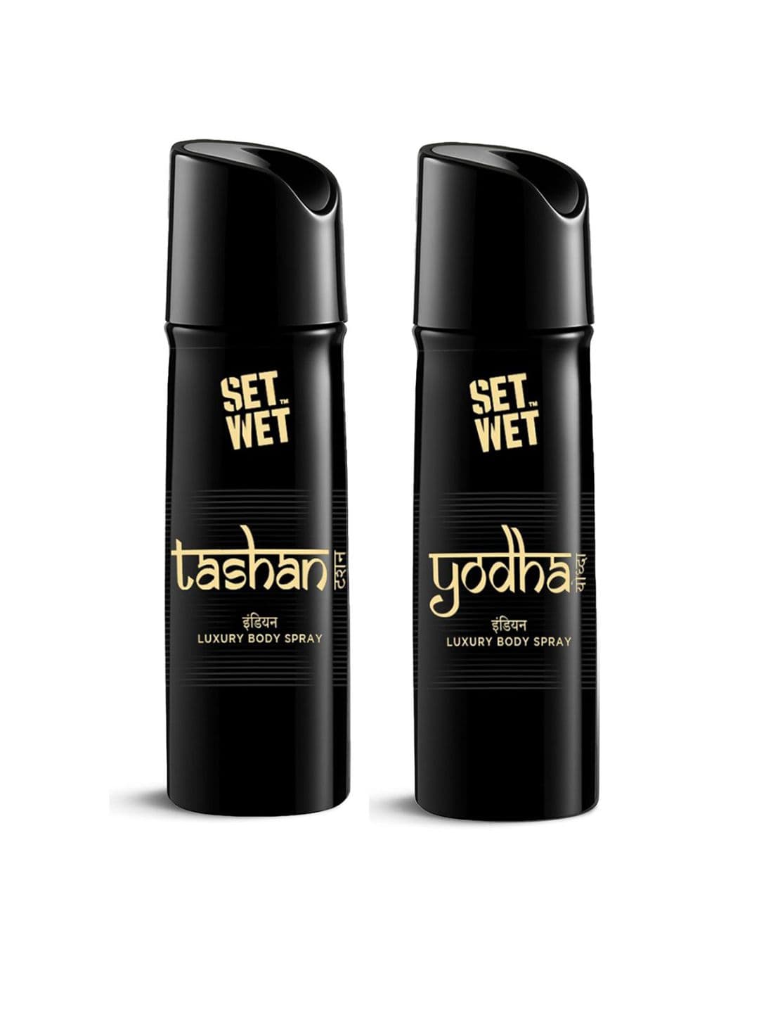 Set Wet Men Set of Tashan & Yodha Long Lasting Indian Luxury Body Spray - 150 ml each - view 1