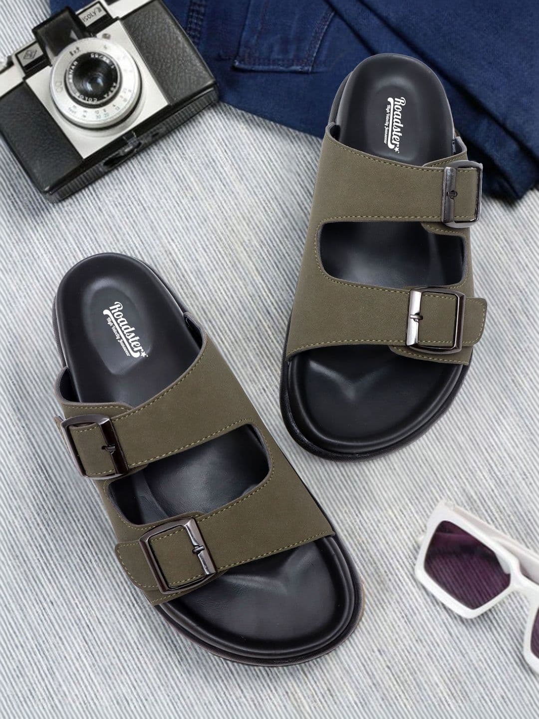 The Roadster Lifestyle Co Men Slip-On Comfort Sandals - view 1
