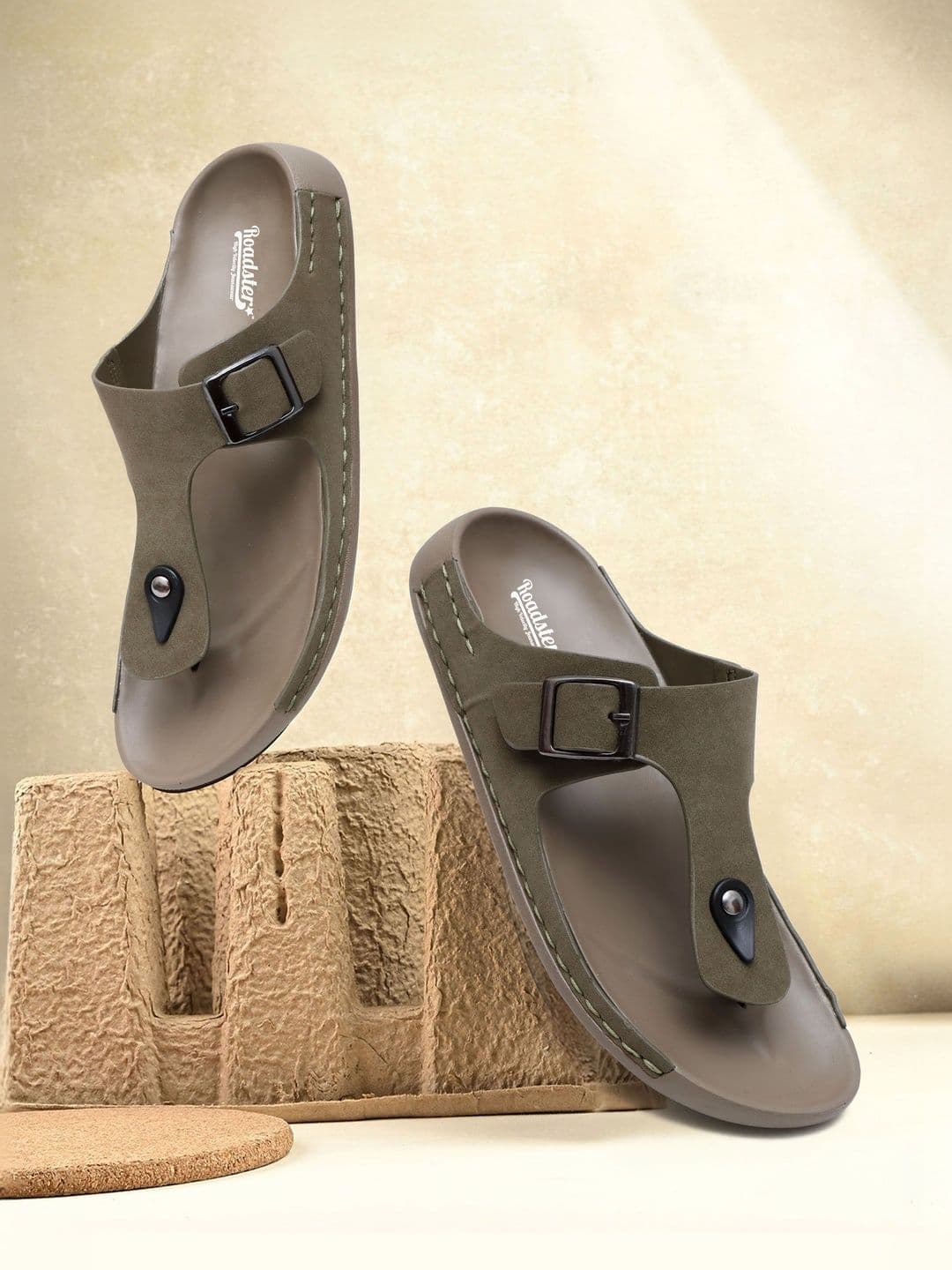 The Roadster Lifestyle Co Men Slip-On Comfort Sandals - view 1