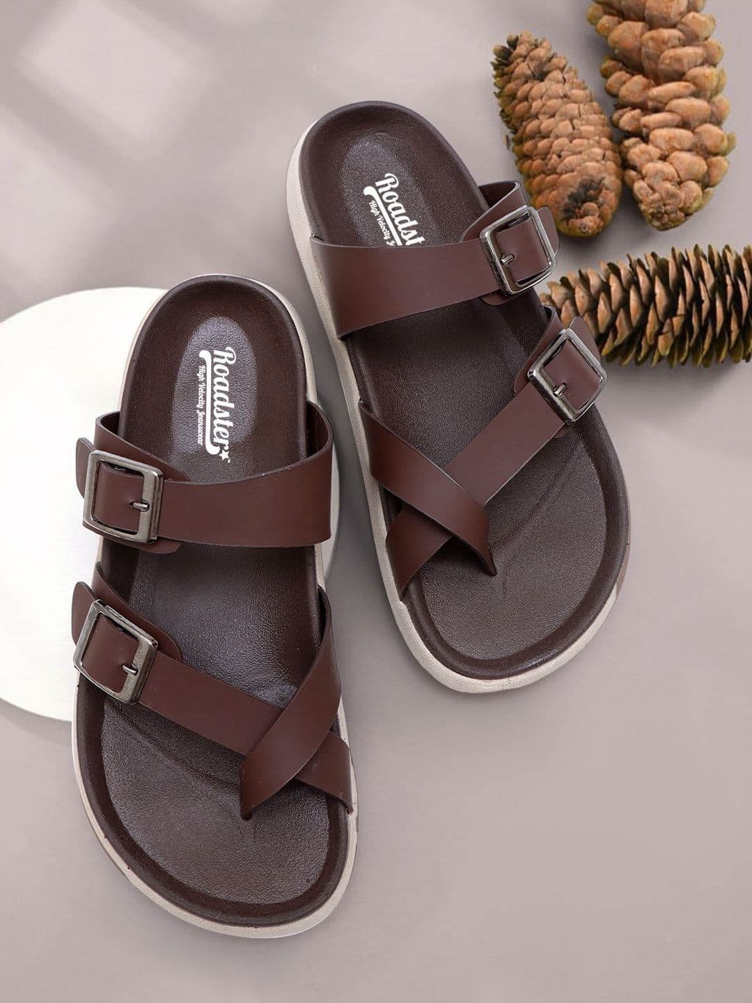 The Roadster Lifestyle Co Men Slip-On Comfort Sandals - view 1