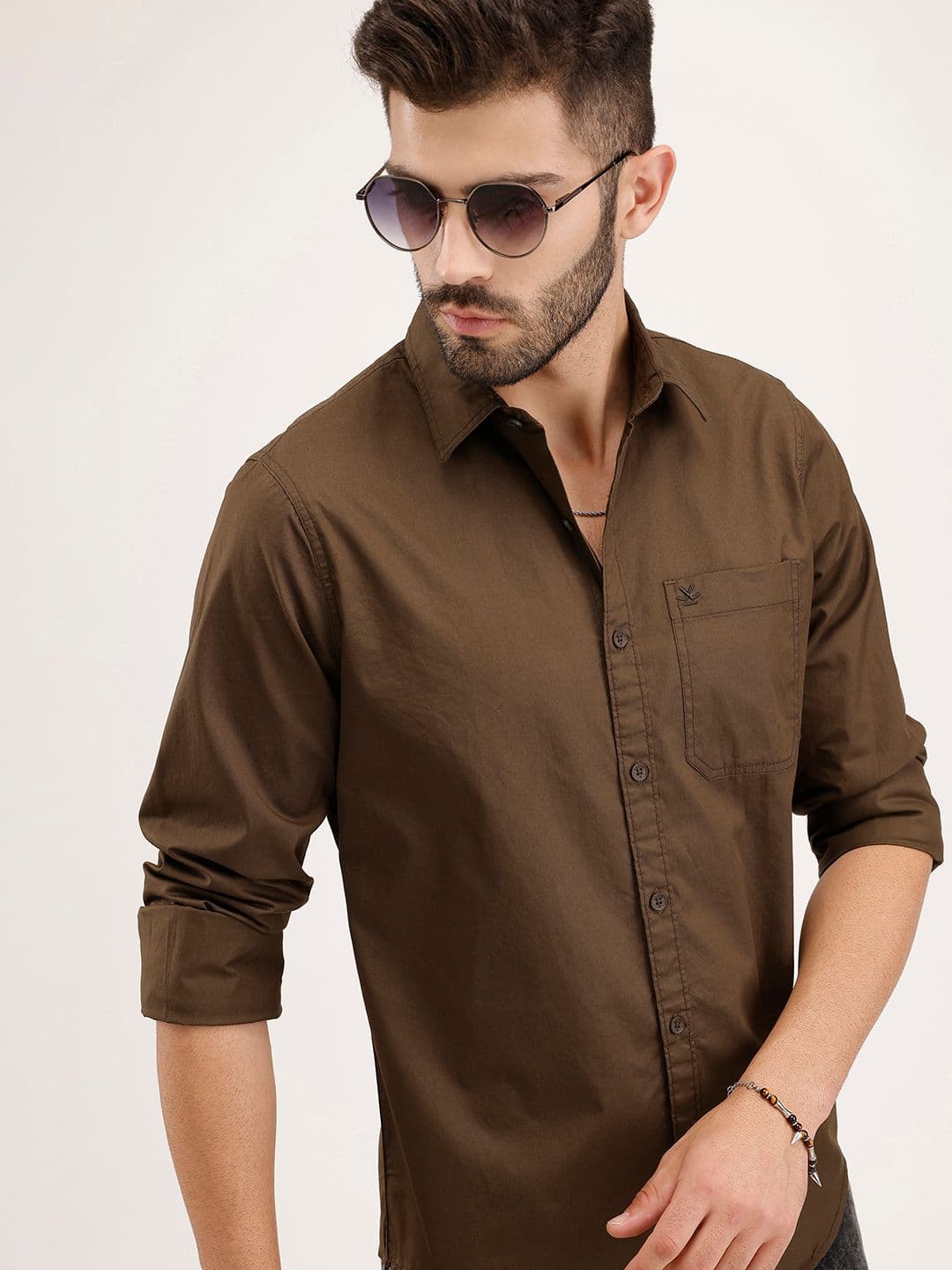 WROGN Pure Cotton Casual Shirt - view 1