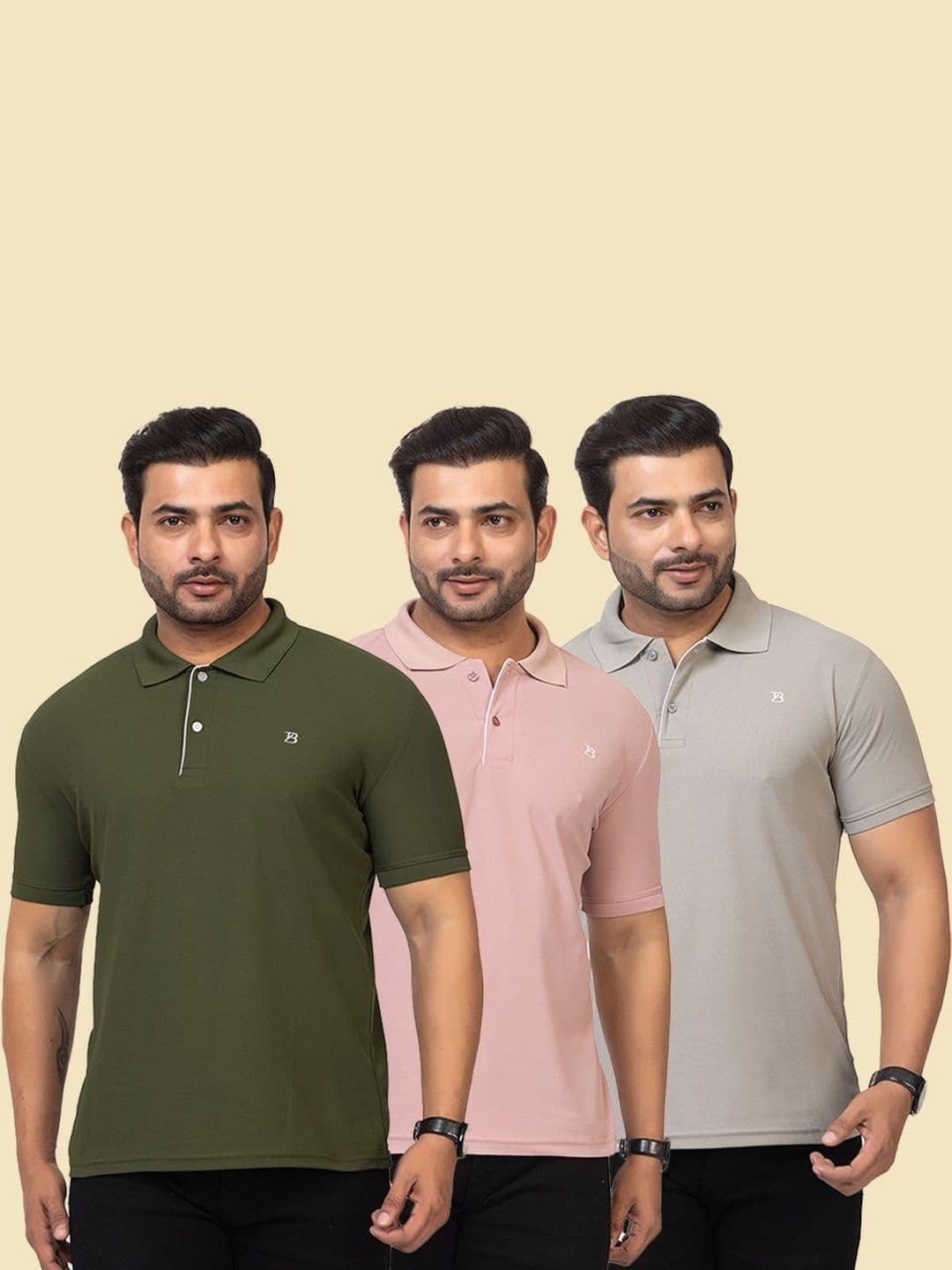GEE 5 Men Polo Collar T-shirt - view 1