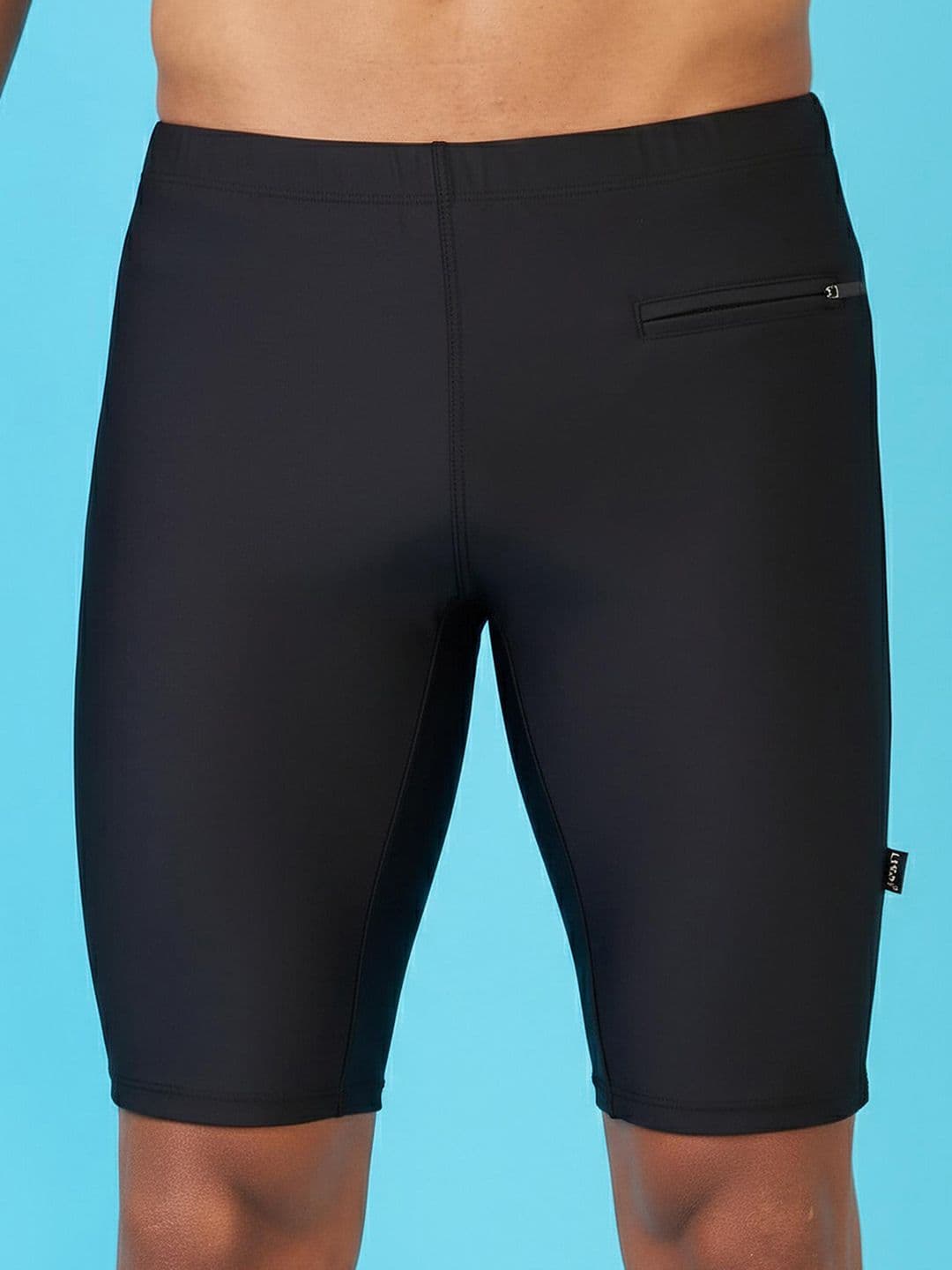 LYCOT Men Swim bottom jammers with a front zip - view 1