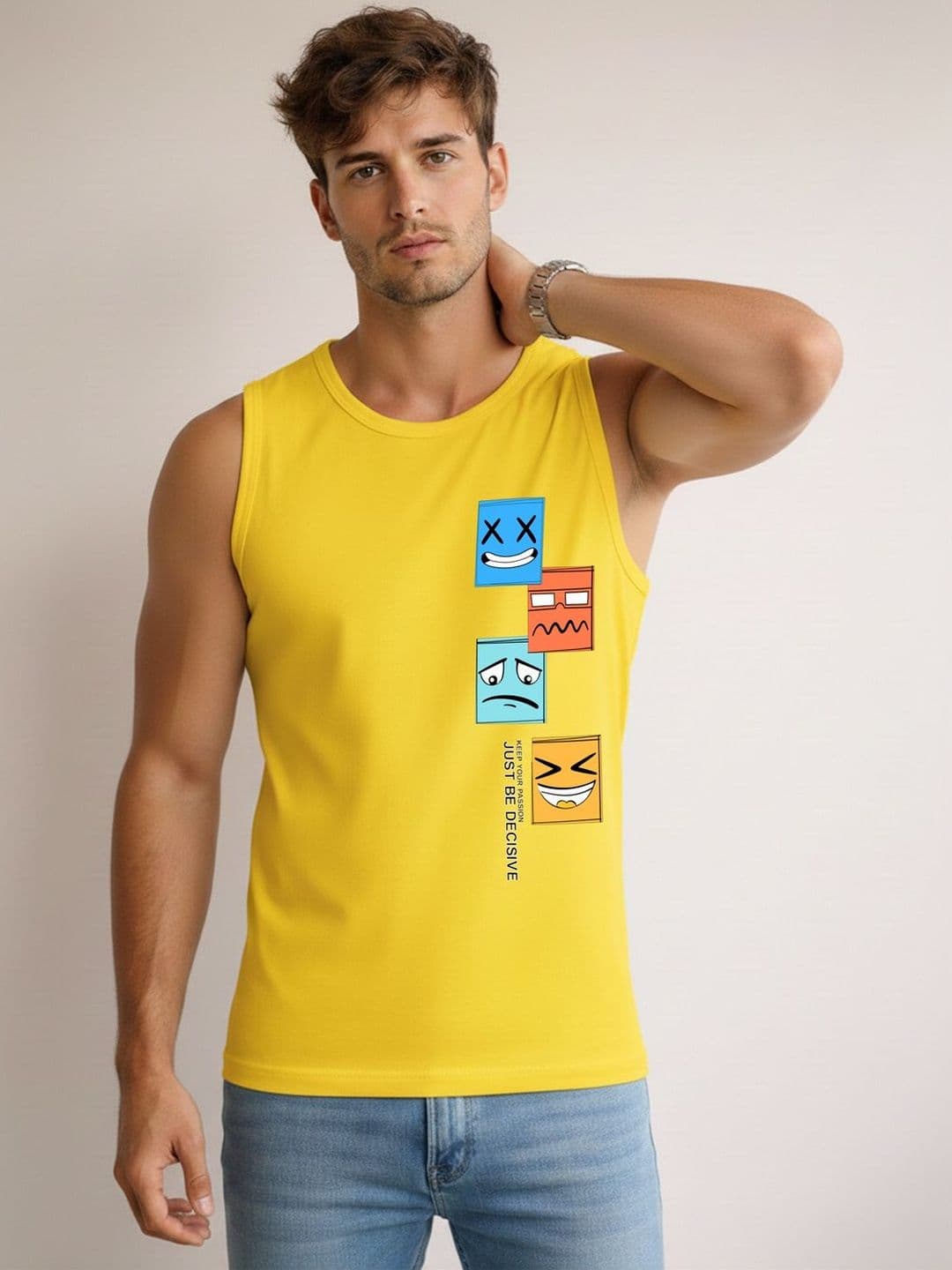 TEEFOX Printed Assorted Cotton Tank - view 1