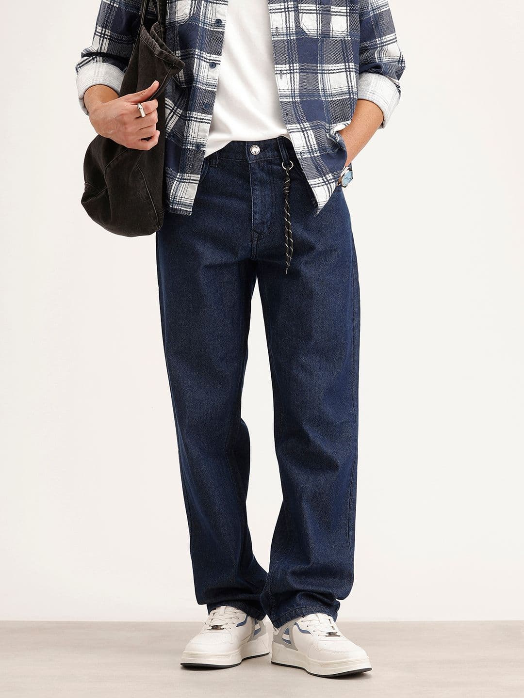 WROGN Men Pure Cotton Anti Fit Jeans - view 1