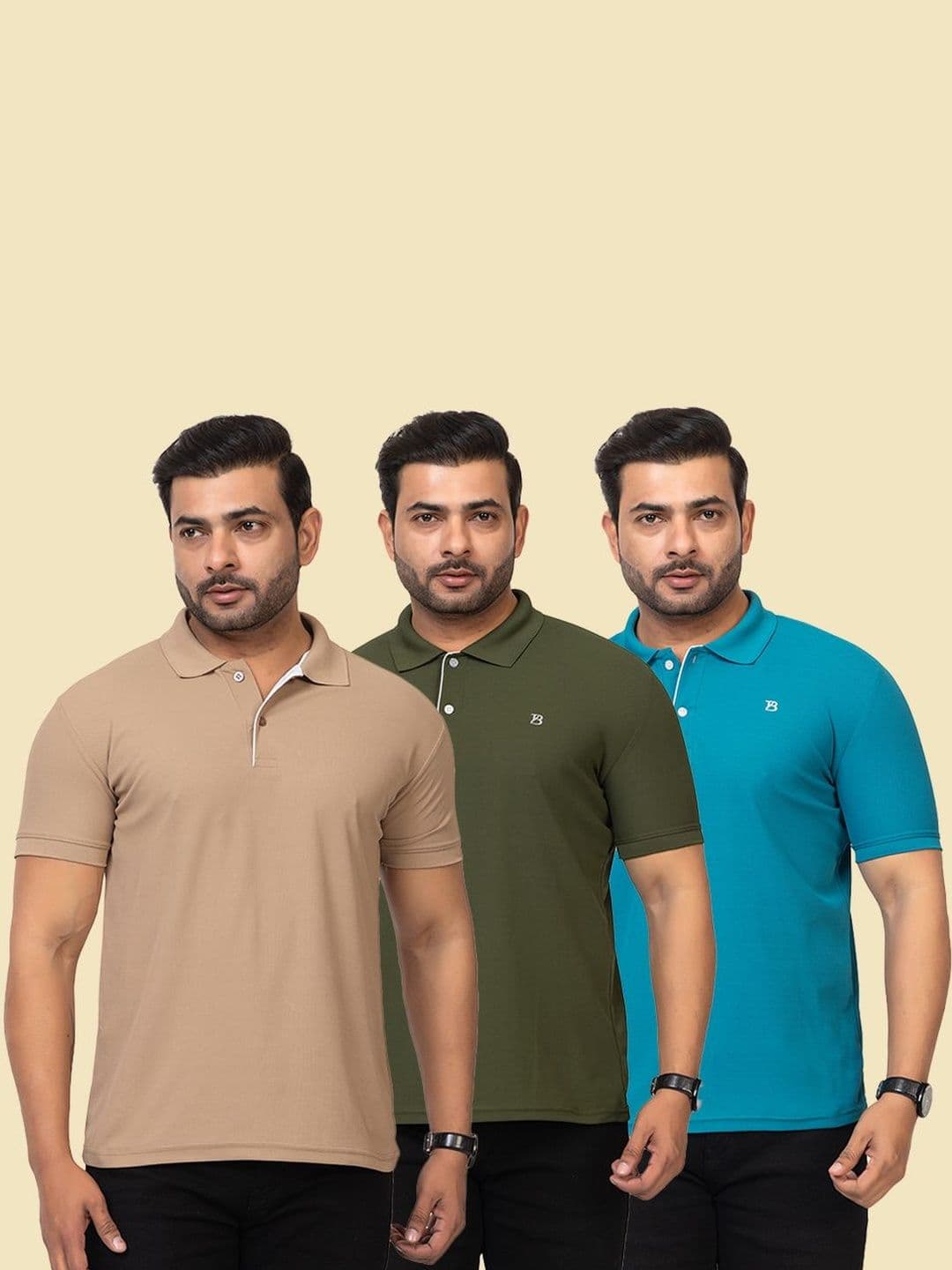 GEE 5 Men Polo Collar T-shirt - view 1