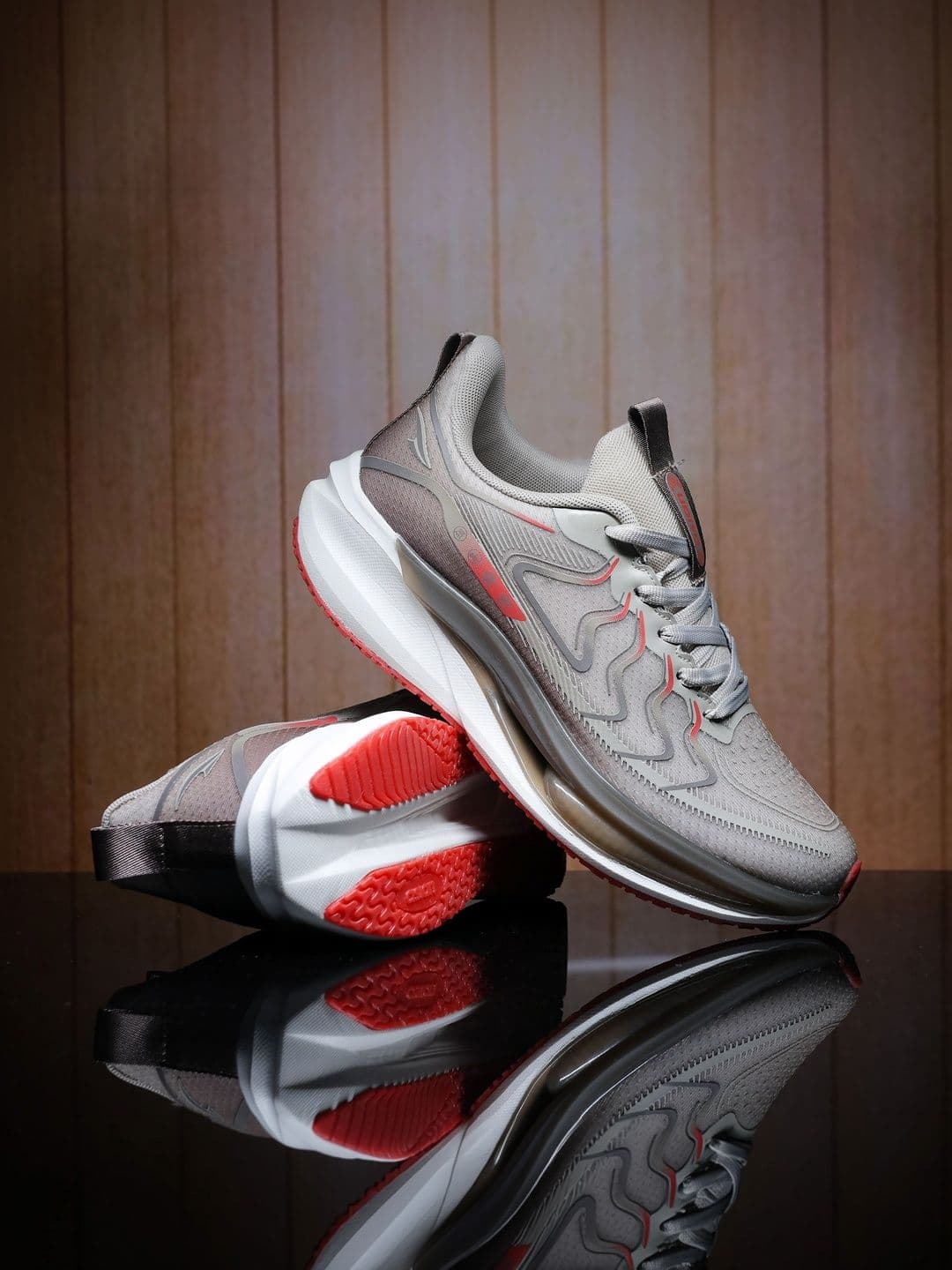 ASIAN Men Mesh Running Non-Marking Shoes - view 1