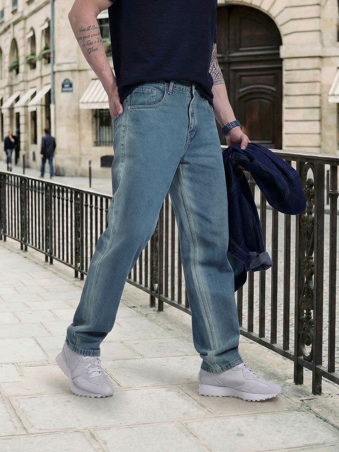 The Roadster Life Co. Men Straight Fit Jeans - view 1