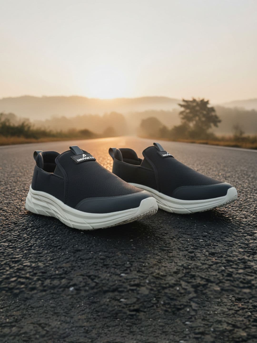 IMPAKTO Men Slip-on Walking Lightweight Breathable Skid Resistant outsole Shoes - view 1