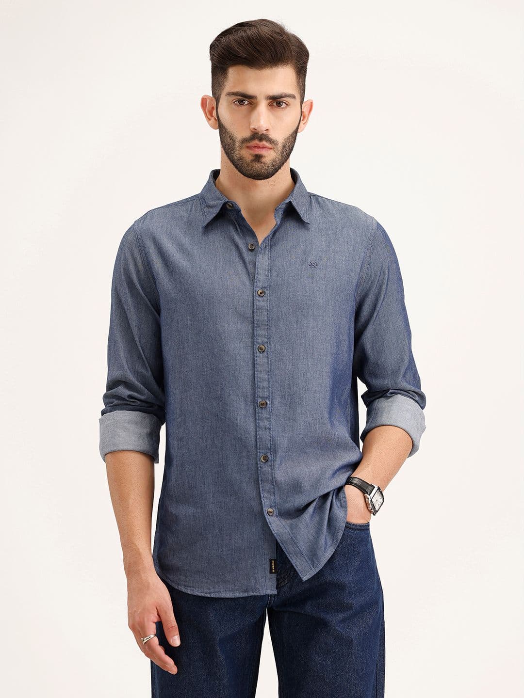 WROGN Spread Collar Casual Shirt - view 1