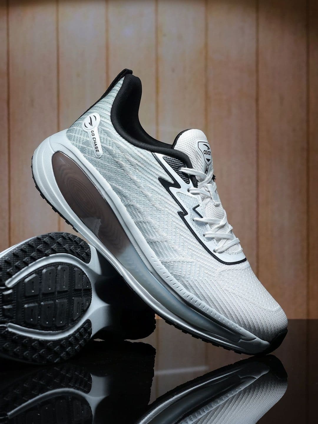 ASIAN Men Mesh Running Non-Marking Shoes - view 1