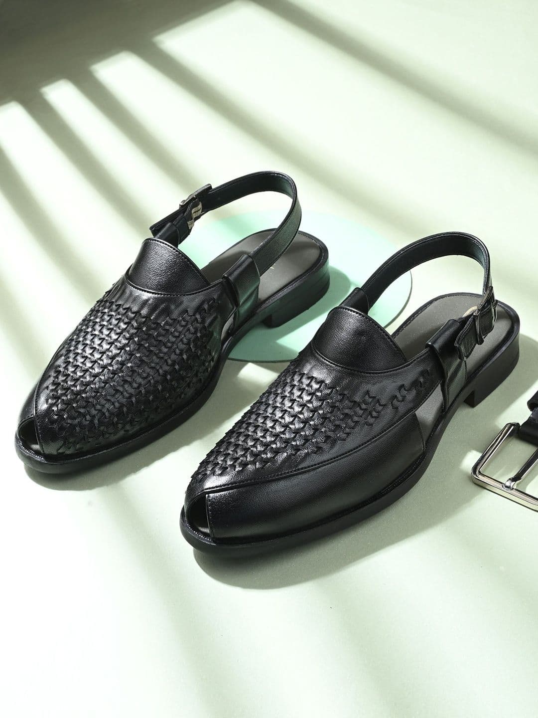 House of Pataudi Men Buckle Comfort Sandals - view 1