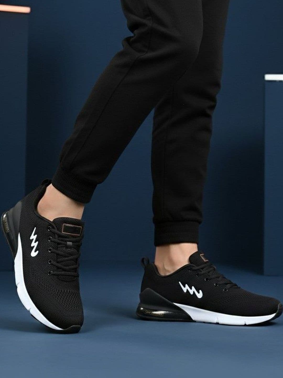 WILD LEOPARD Men Mesh Running Non-Marking Shoes - view 1