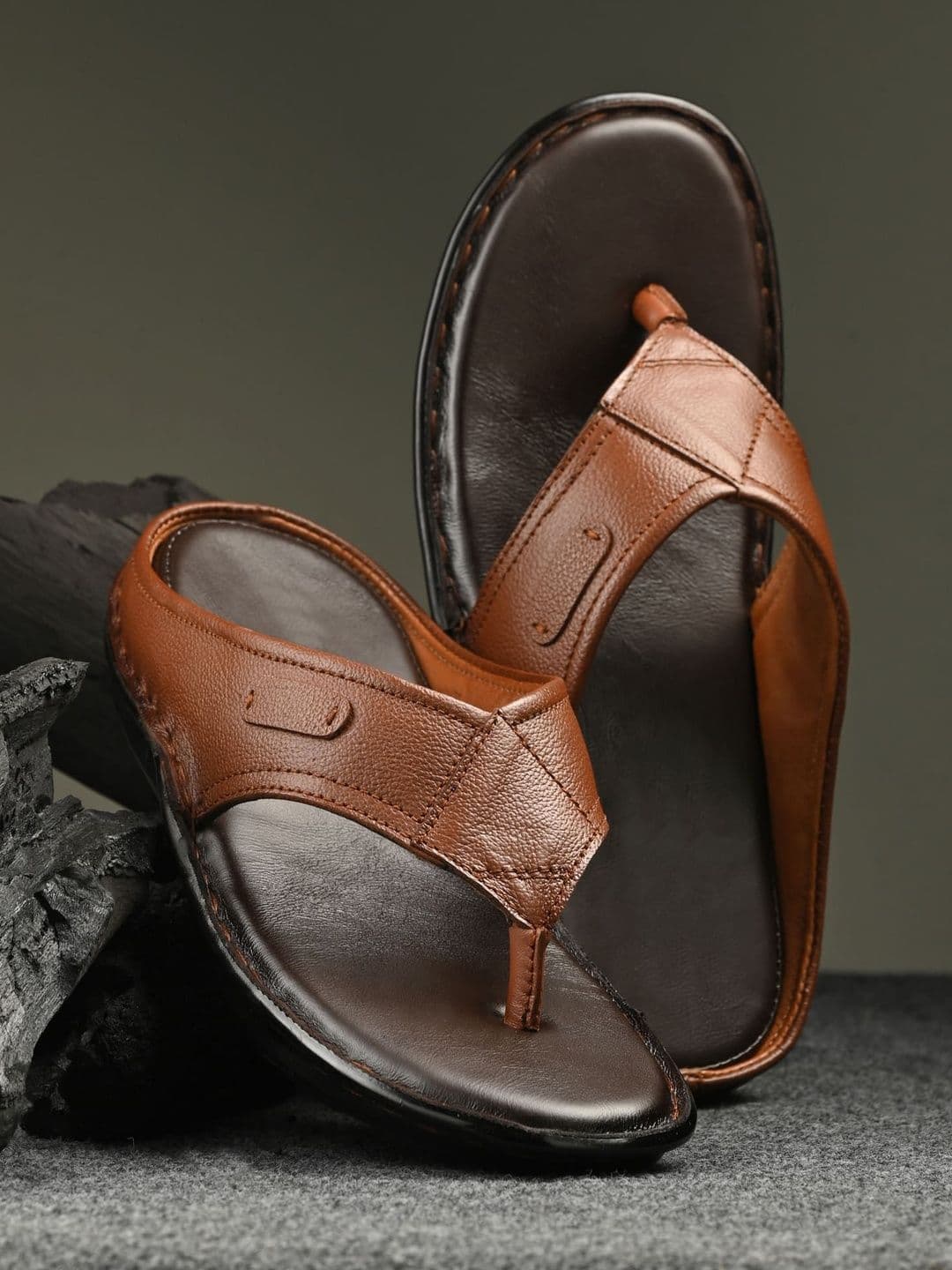 GWALK Men Leather Comfort Sandals - view 1