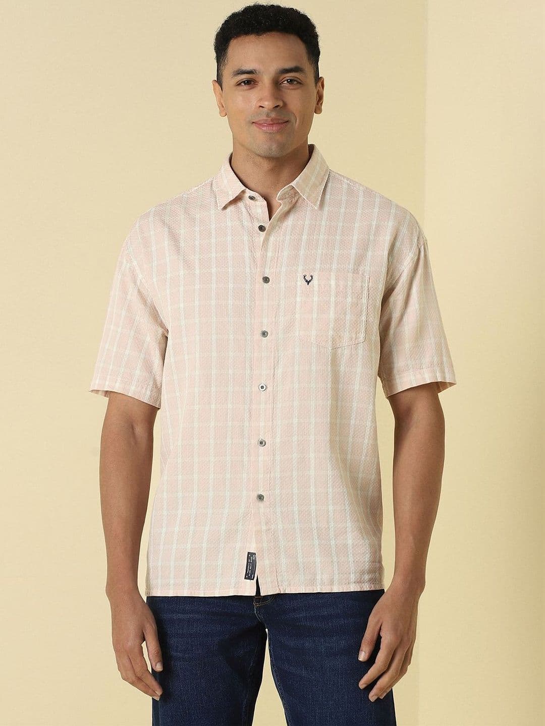 Allen Solly Men Checked Casual Shirt - view 1