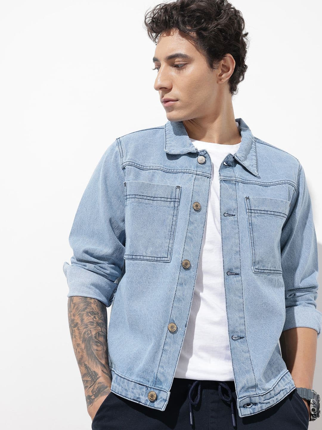 The Roadster Life Co. Pure Cotton Denim Jacket
