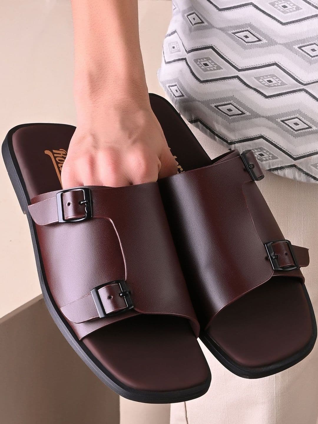 The Roadster Lifestyle Co Men Slip-On Comfort Sandals - view 1