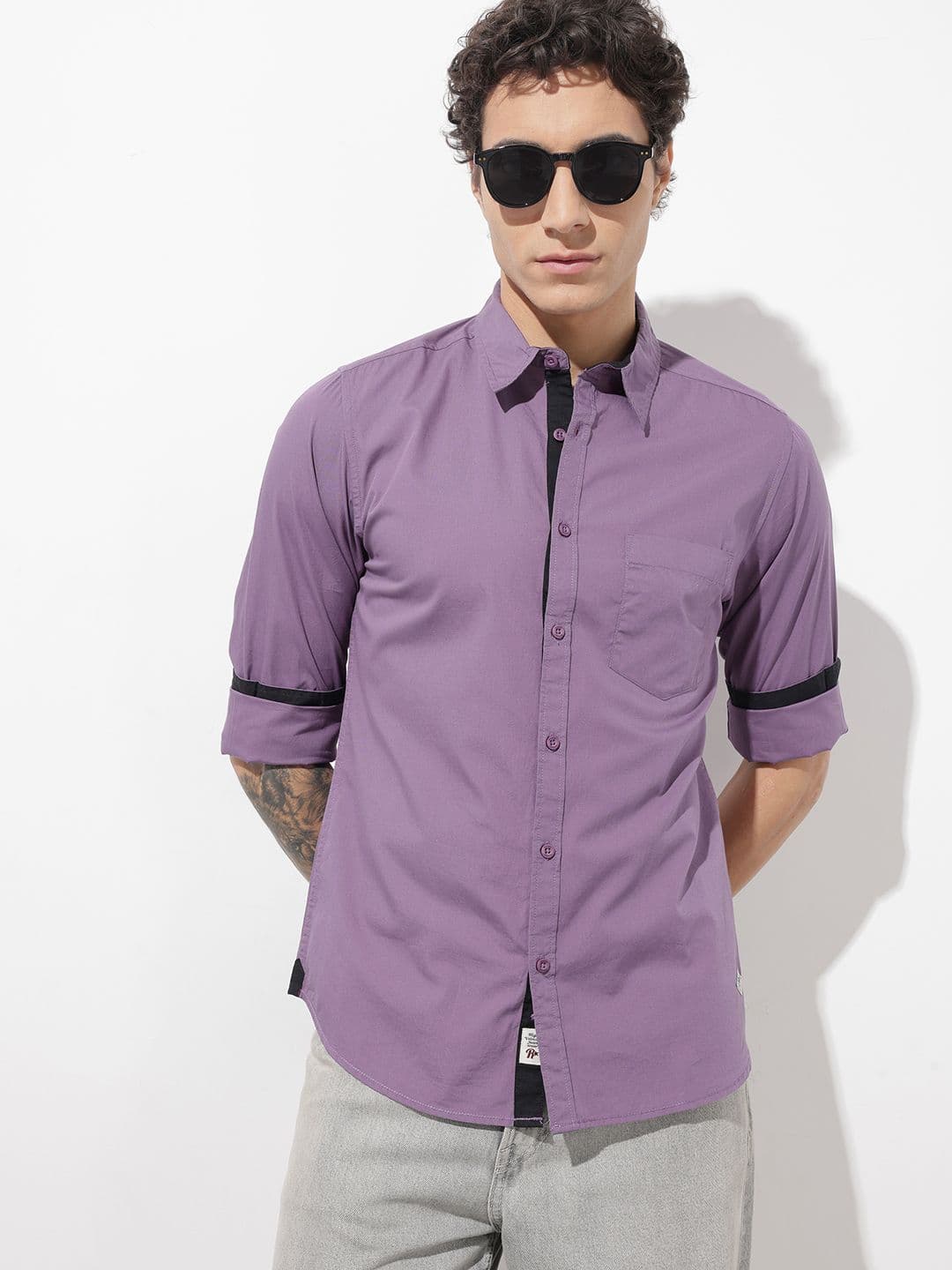 The Roadster Life Co. Pure Cotton Casual Shirt - view 1