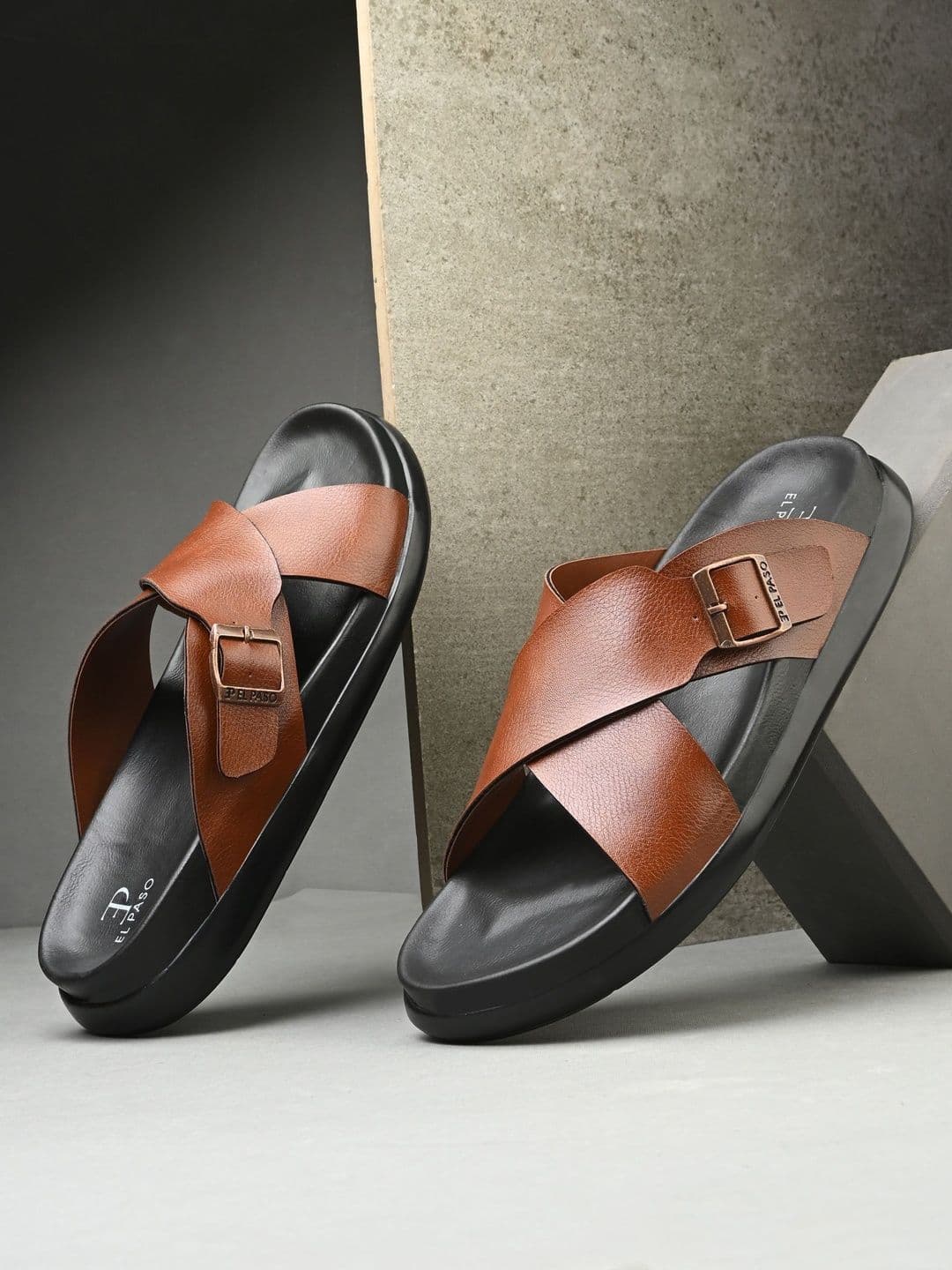 El Paso Men Comfort Sandals - view 1