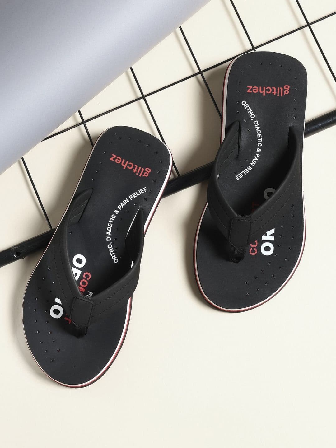 glitchez Men Thong Flip-Flops - view 1