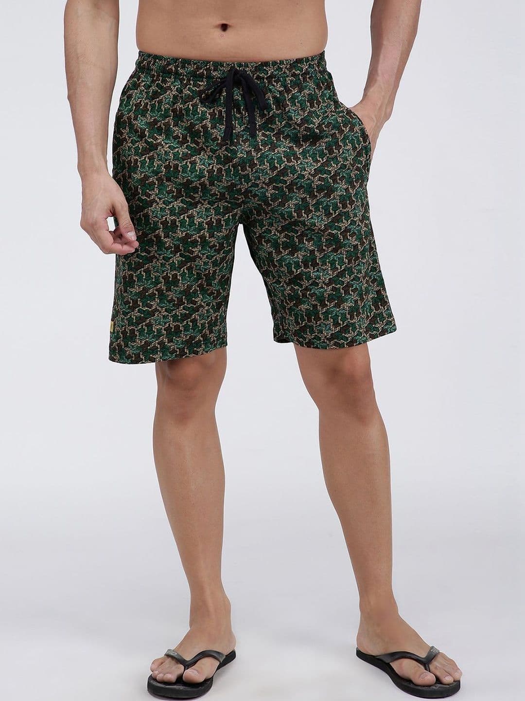 AMUL COMFY Men Printed Lounge Shorts - view 1