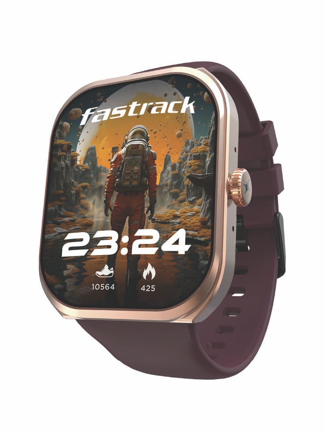 Fastrack Styler X2+ 2.01 UltraVU Display BT Calling Functional Crown IP68 Smart Watch