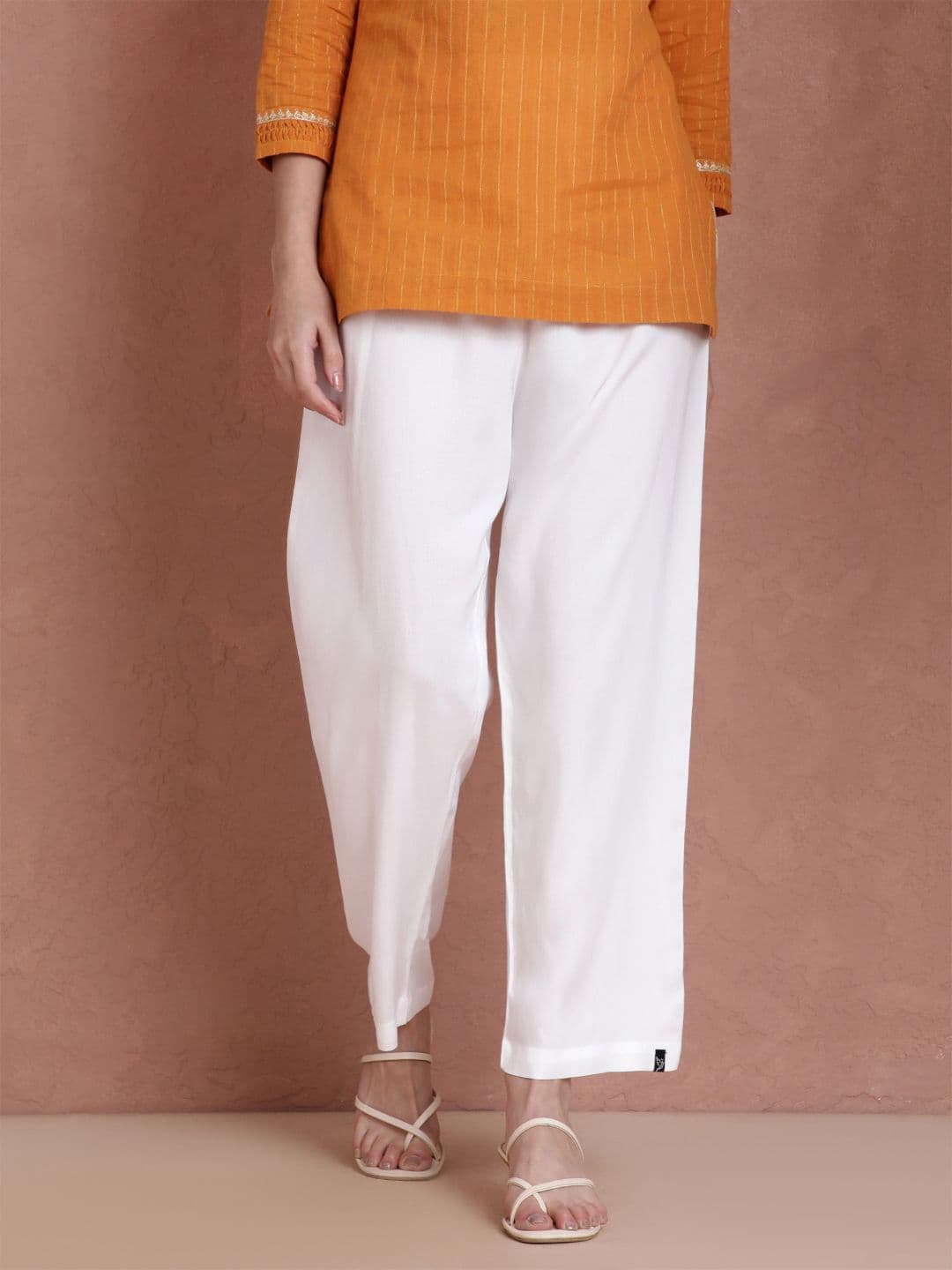 TWIN BIRDS Women Wide Leg Regular Viscose Relaxed Fit Pocket Palazzo - view 1