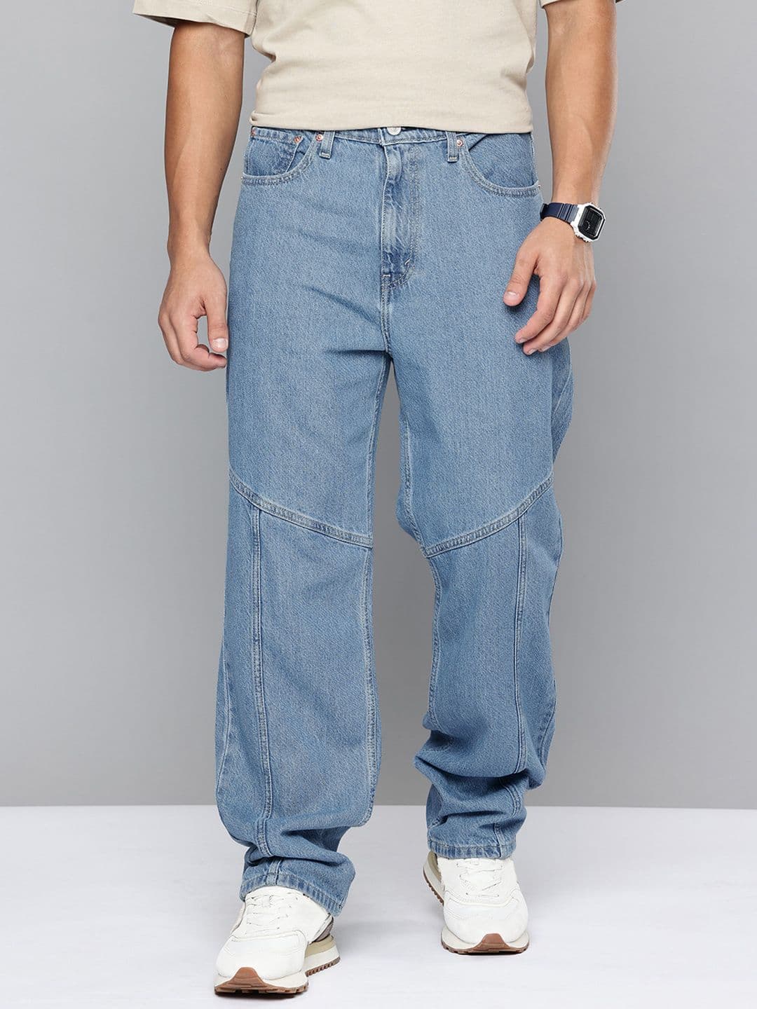 Levis Men 568 Loose Straight Pure Cotton Non-Stretchable Jeans - view 1