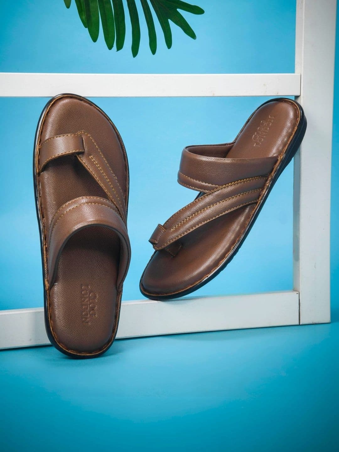 CLOG LONDON Men Leather Comfort Sandals - view 1