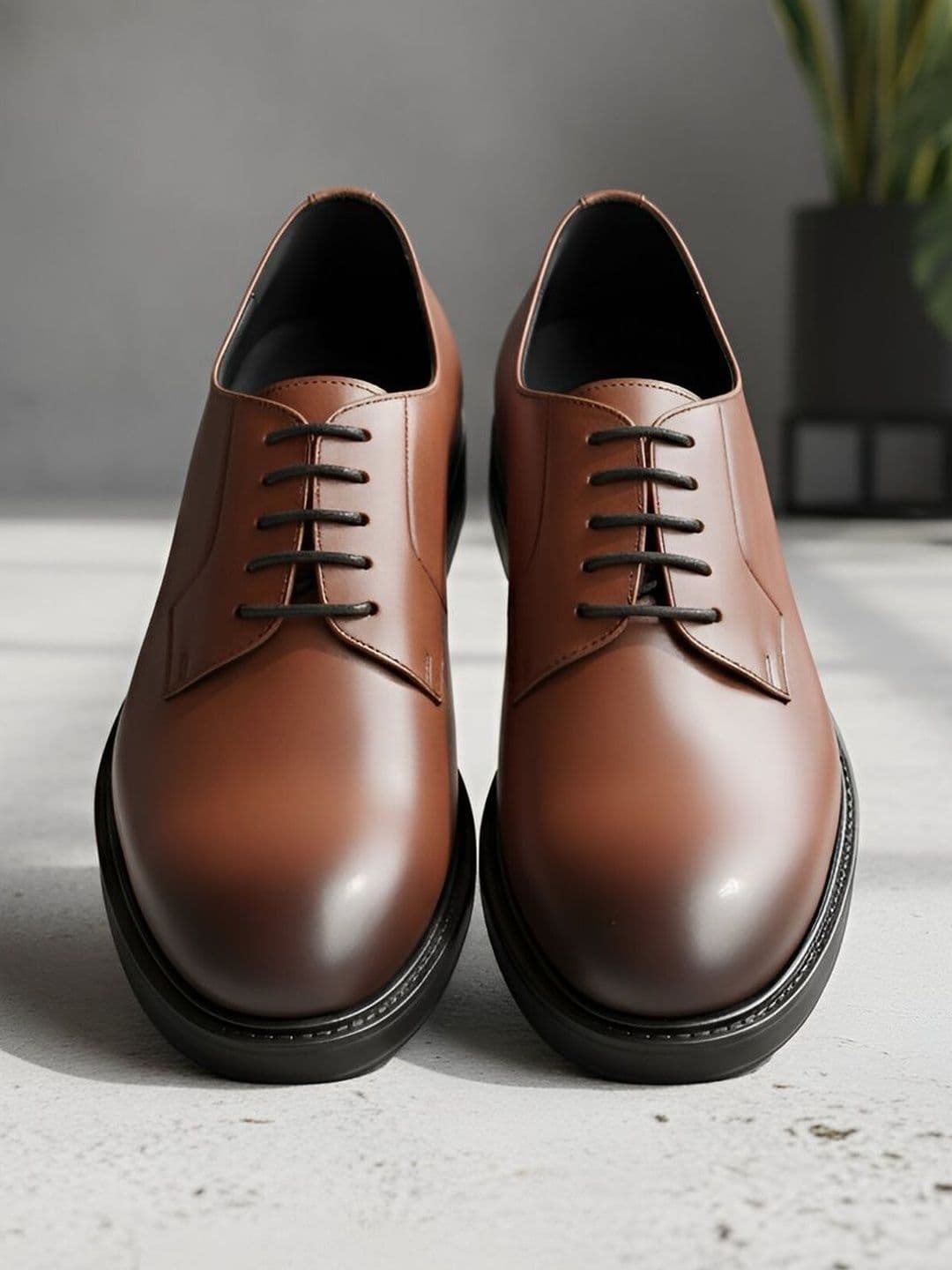 NICO NERINI Men Leather Formal Derbys - view 1