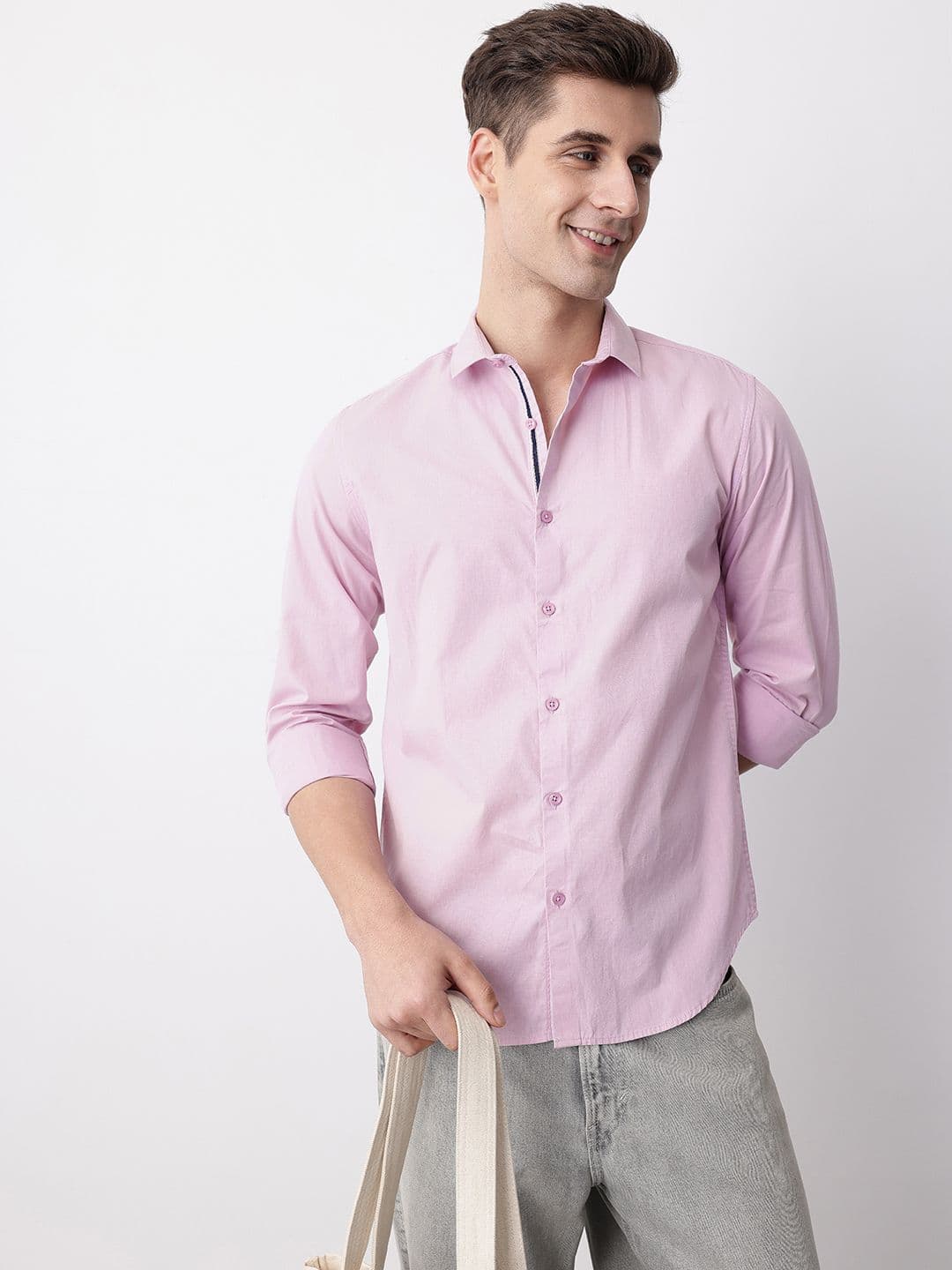 Mast & Harbour Slim Fit Pure Cotton Casual Shirt - view 1