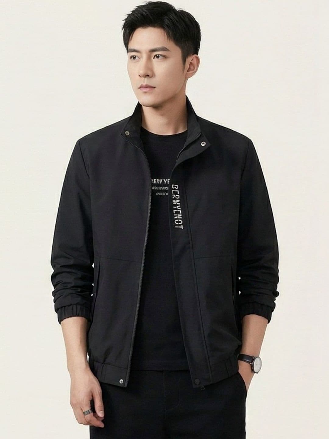 MIA FASHION Men Windcheater Bomber Jacket