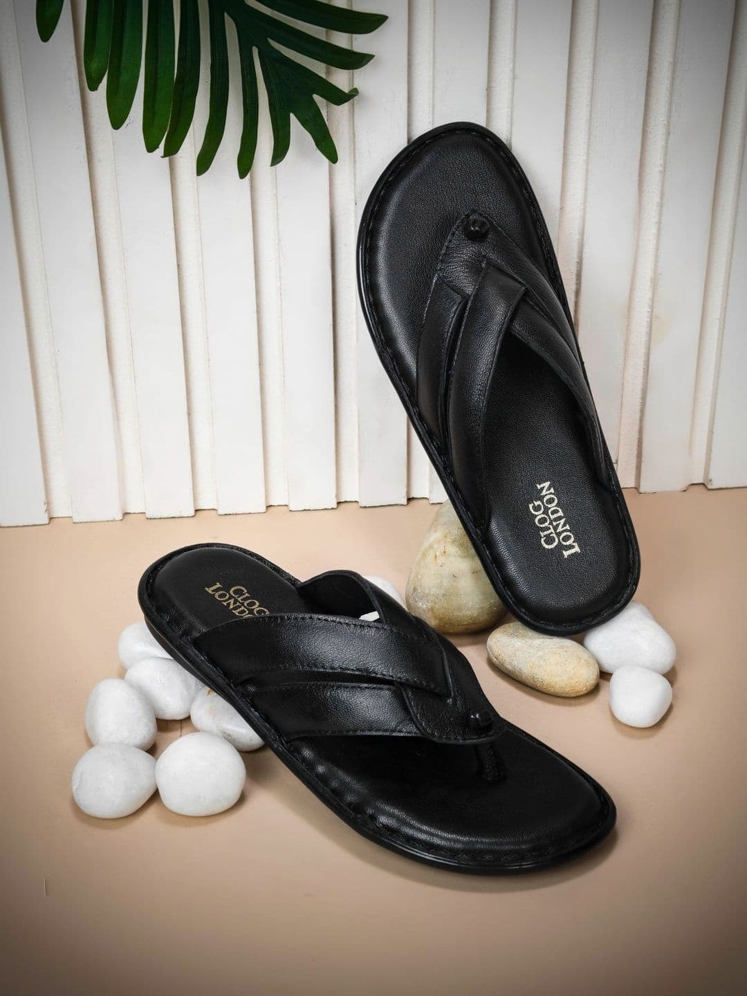 CLOG LONDON Men Leather Comfort Sandals - view 1