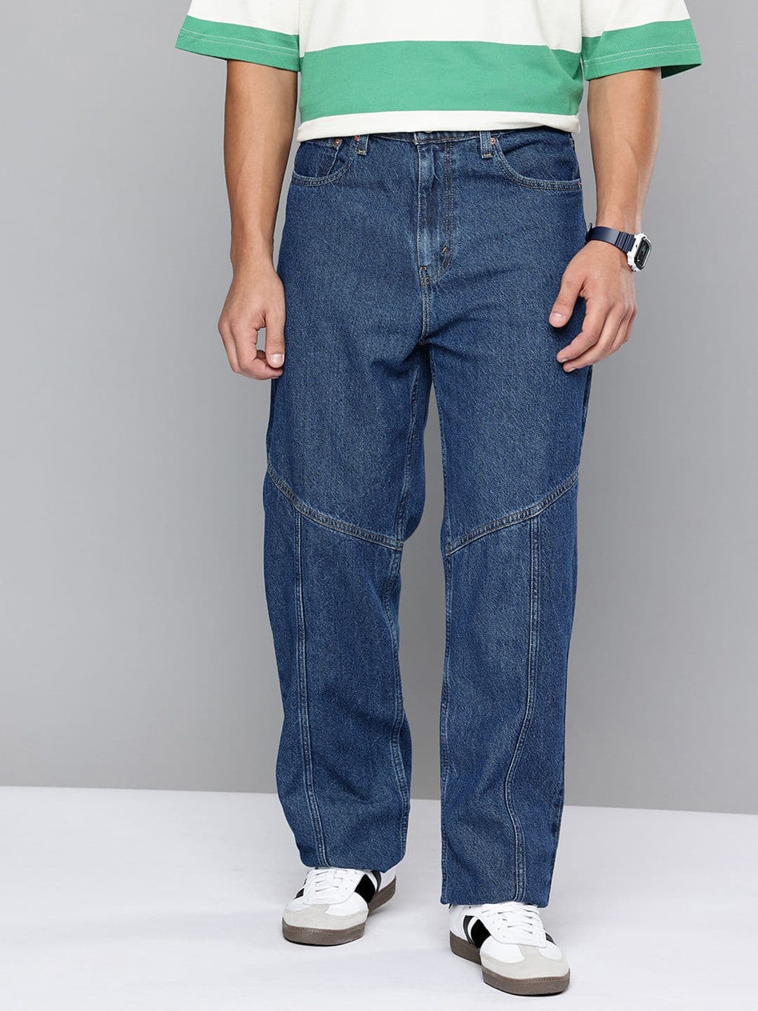 Levis Men 568 Loose Straight Pure Cotton Non Stretchable Jeans - view 1