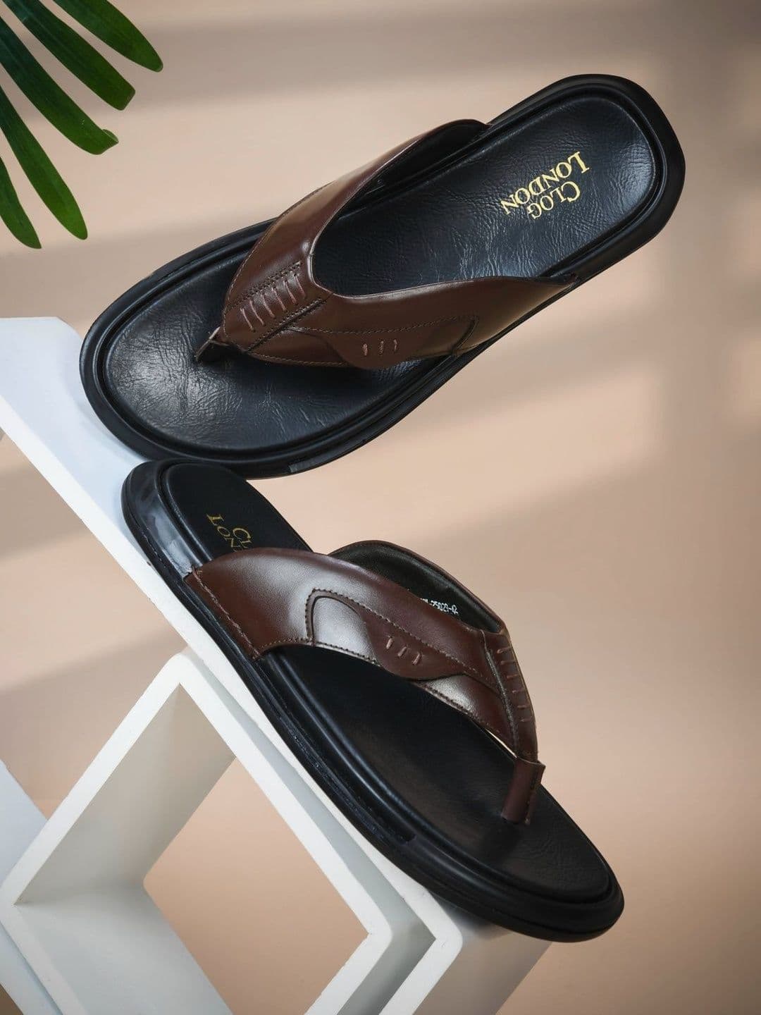 CLOG LONDON Men Leather Comfort Sandals - view 1
