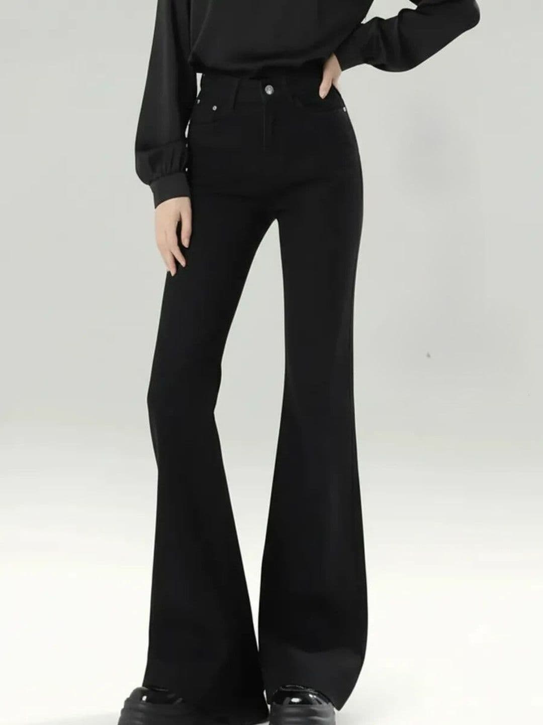 Aadvi Fashion Women Comfort Flared High-Rise Stretchable Jeans - view 1
