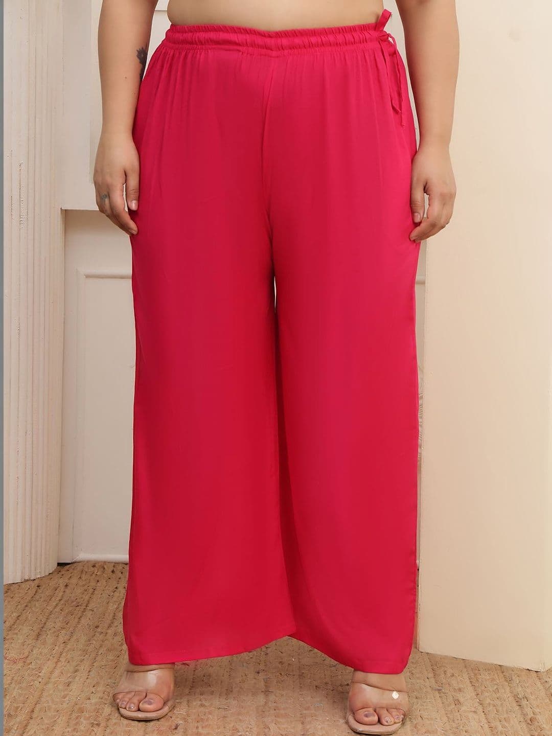 LEGITLOOKS Women Flared Ethnic Palazzos - view 1