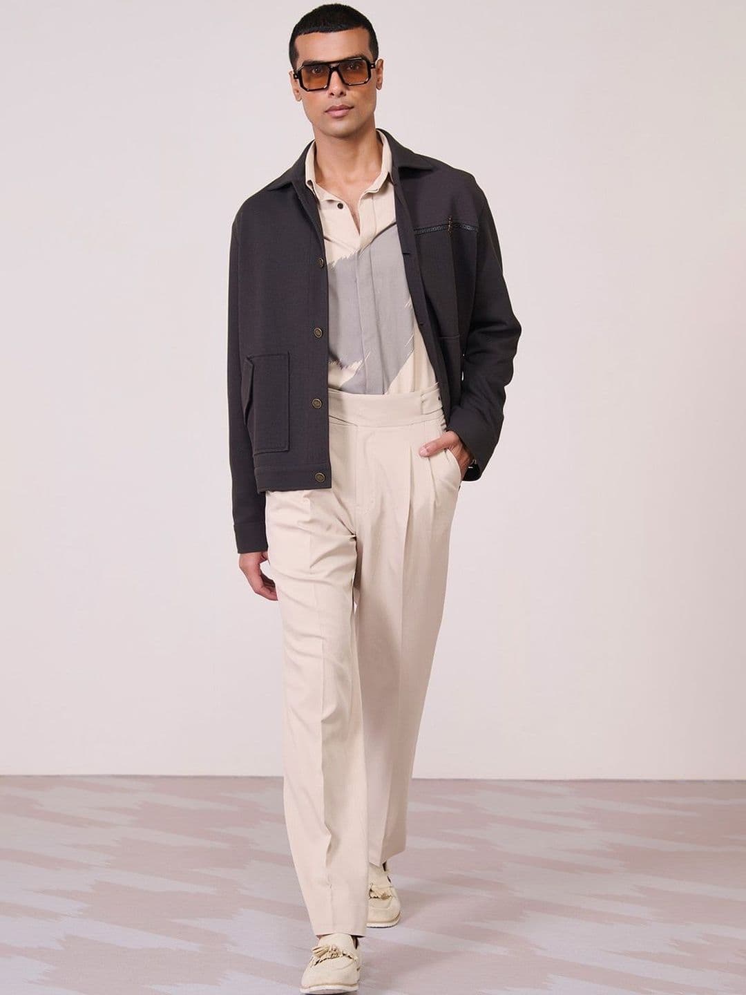 S&N by Shantnu Nikhil Men Bomber Jacket - view 1