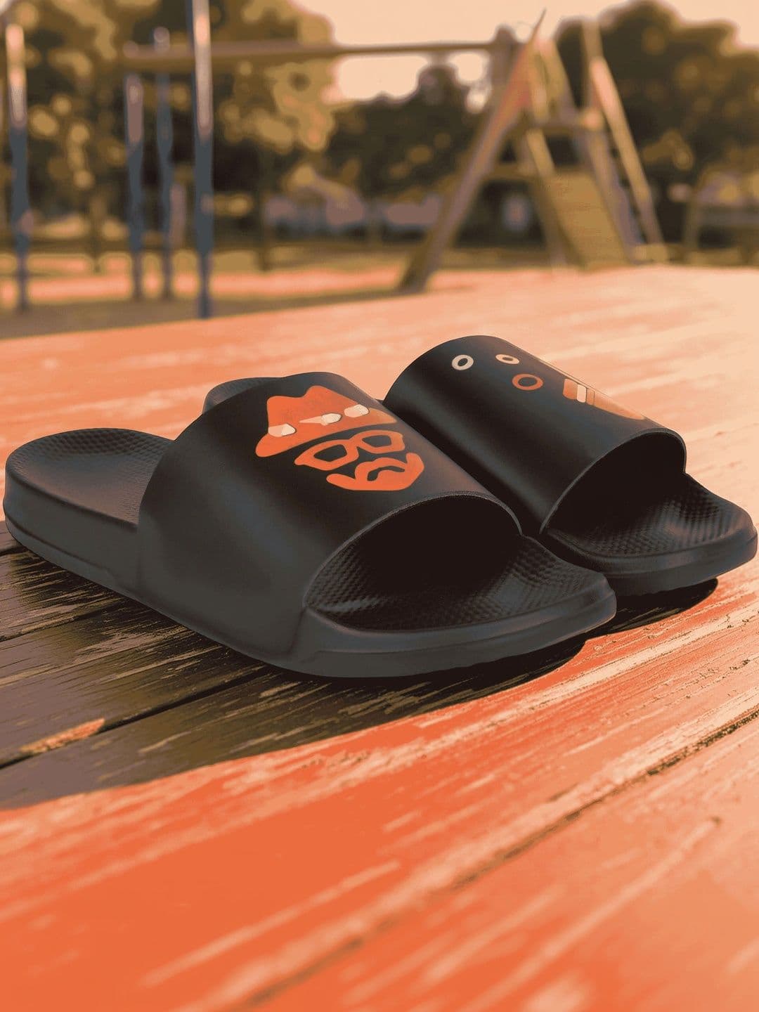 Vortek Men Printed Sliders - view 1