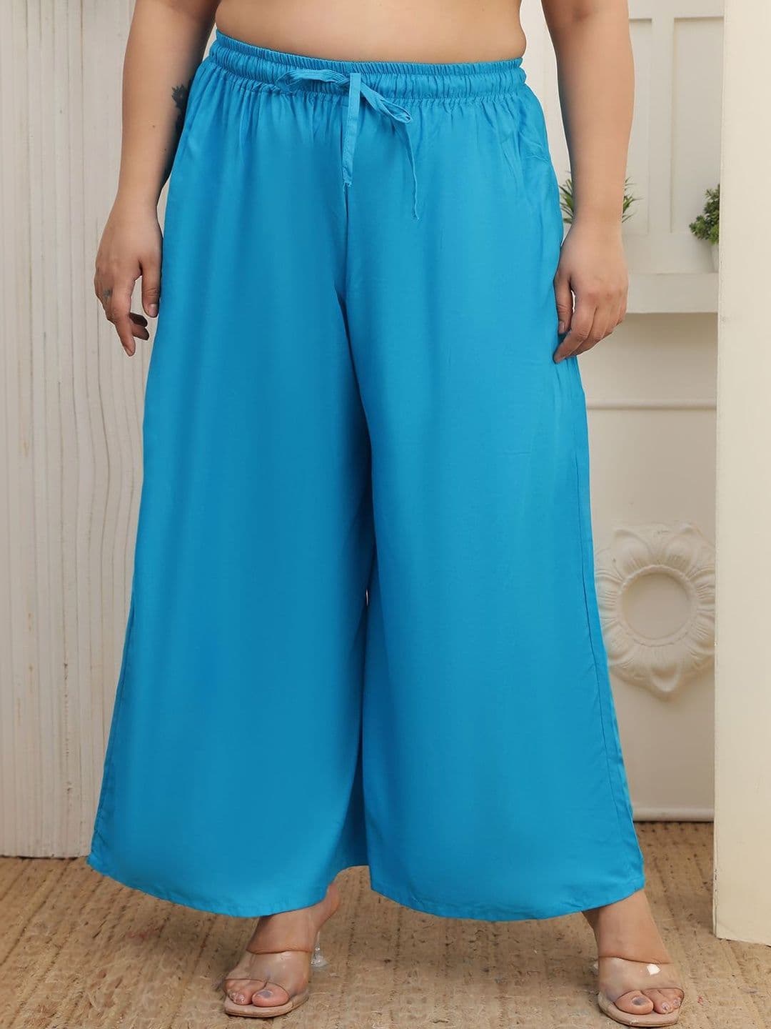 LEGITLOOKS Women Flared Ethnic Palazzos - view 1