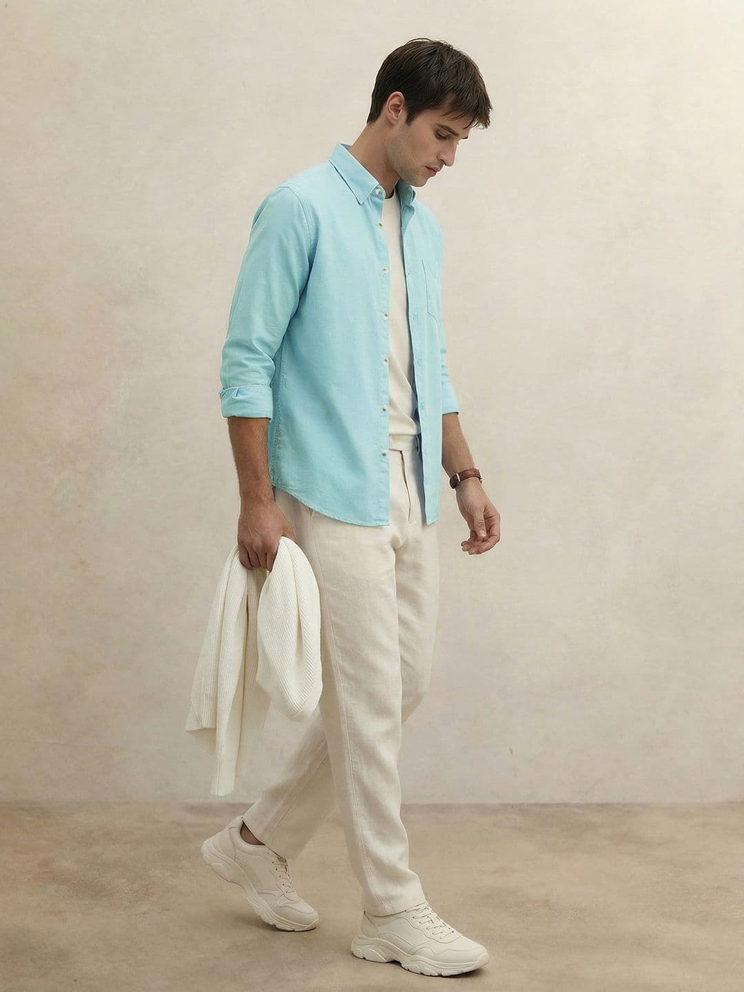 THE SHIRT CODE Pure Cotton Casual Shirt - view 1