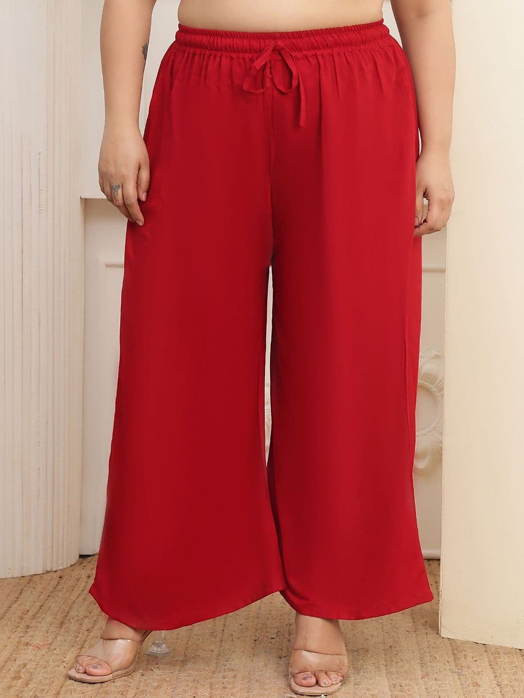 LEGITLOOKS Women Flared Ethnic Palazzos - view 1