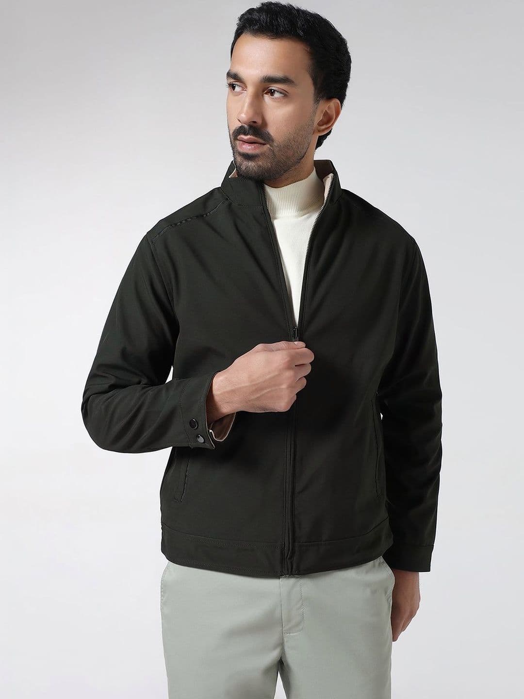Blackberrys Men Reversible Bomber Jacket - view 1