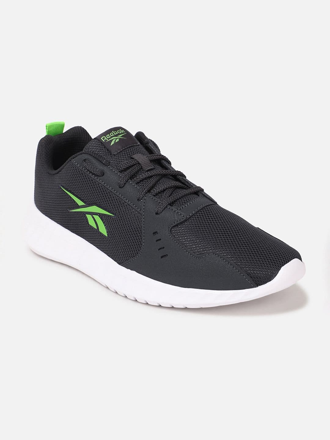 Reebok Men Woven Design Brand Logo Detail Ripple Ignite Running Shoes - view 1