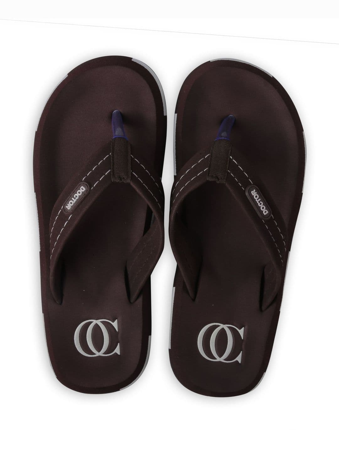 ORTHO CLUB Men Rubber Thong Flip-Flops - view 1