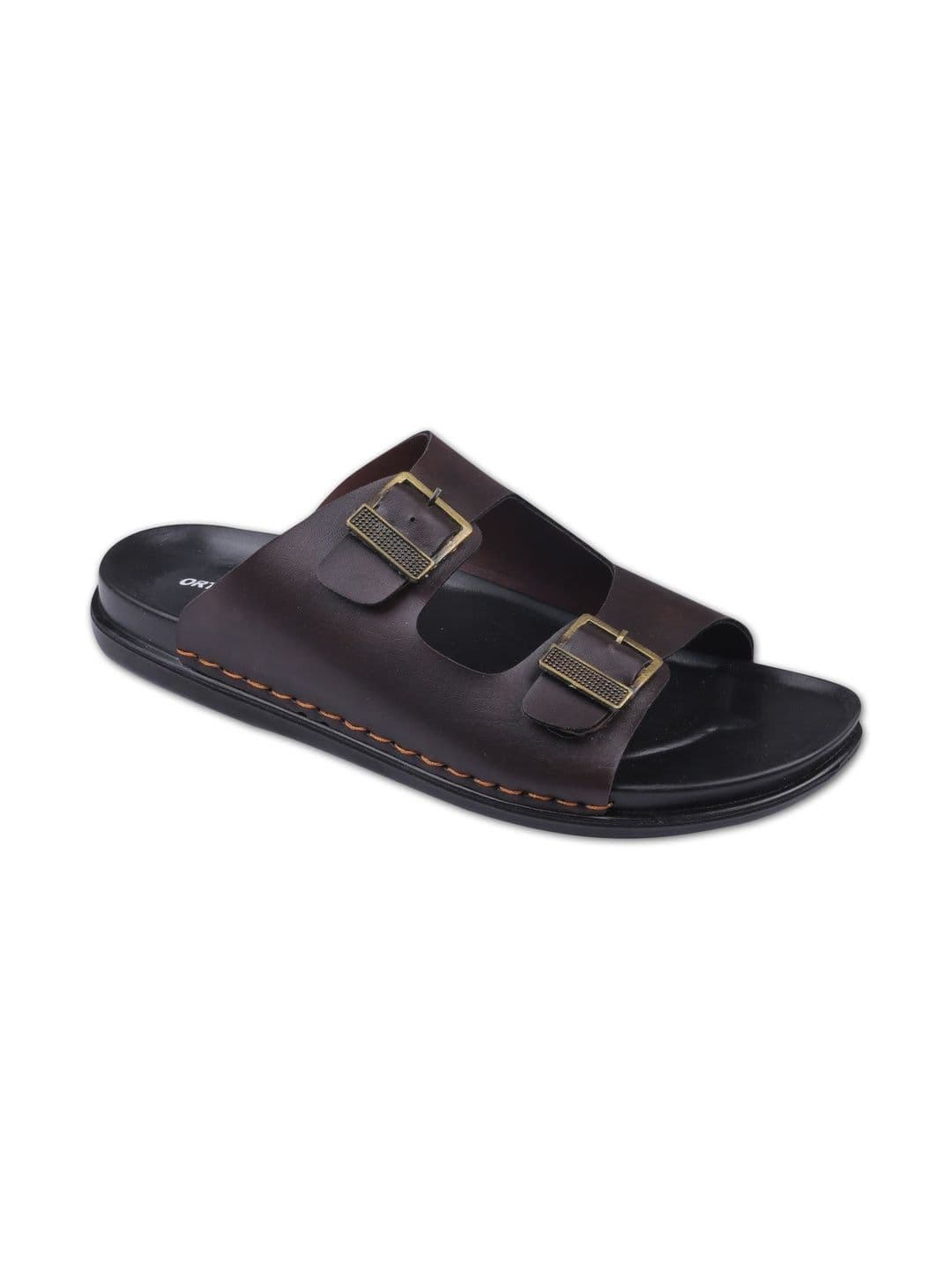 ORTHO CLUB Men Leather Comfort Sandals - view 1