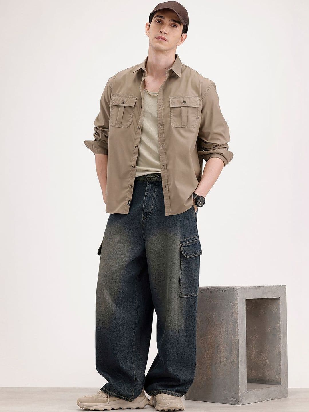 WROGN Men Relaxed Casual Shirt - view 1